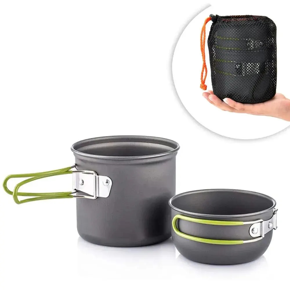 Outdoor Camping Kitchen Table - Ultralight Camping Pot Set: Camping Cookware