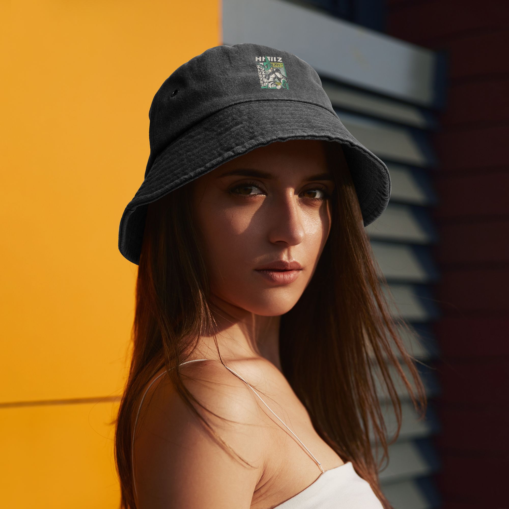 Outdoor Camping Ideas - Unisex Distressed Denim Washed Bucket Hat