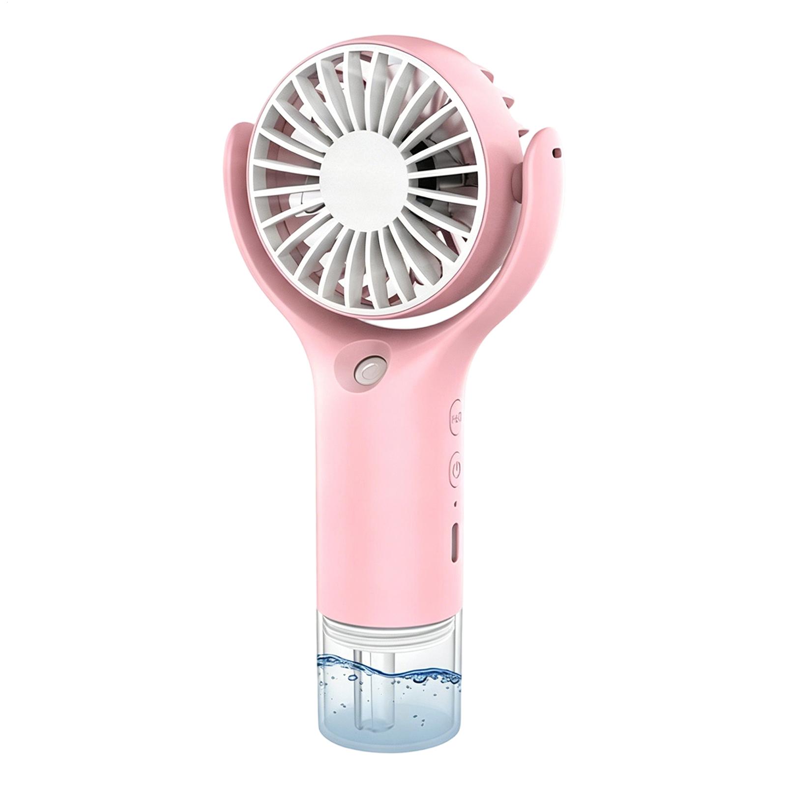 Outdoor Camping Ventilator - Portable Fan with Mist USB Charging