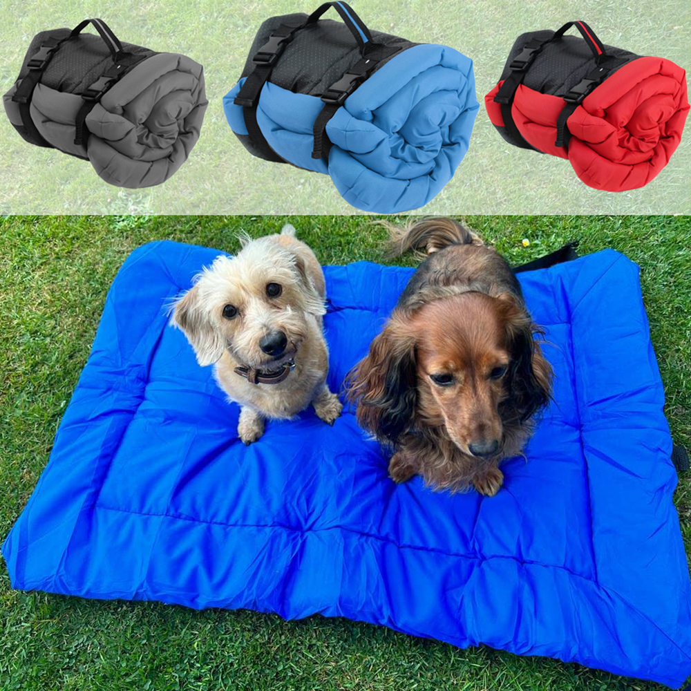 Outdoor Camping Dog Bed - Waterproof Foldable Portable Pet Bed Mat