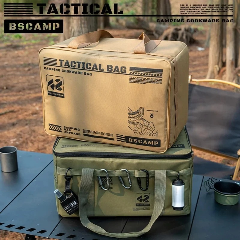 Outdoor Camping Ute - Tactical Camping Cookware Storage Bag 30L