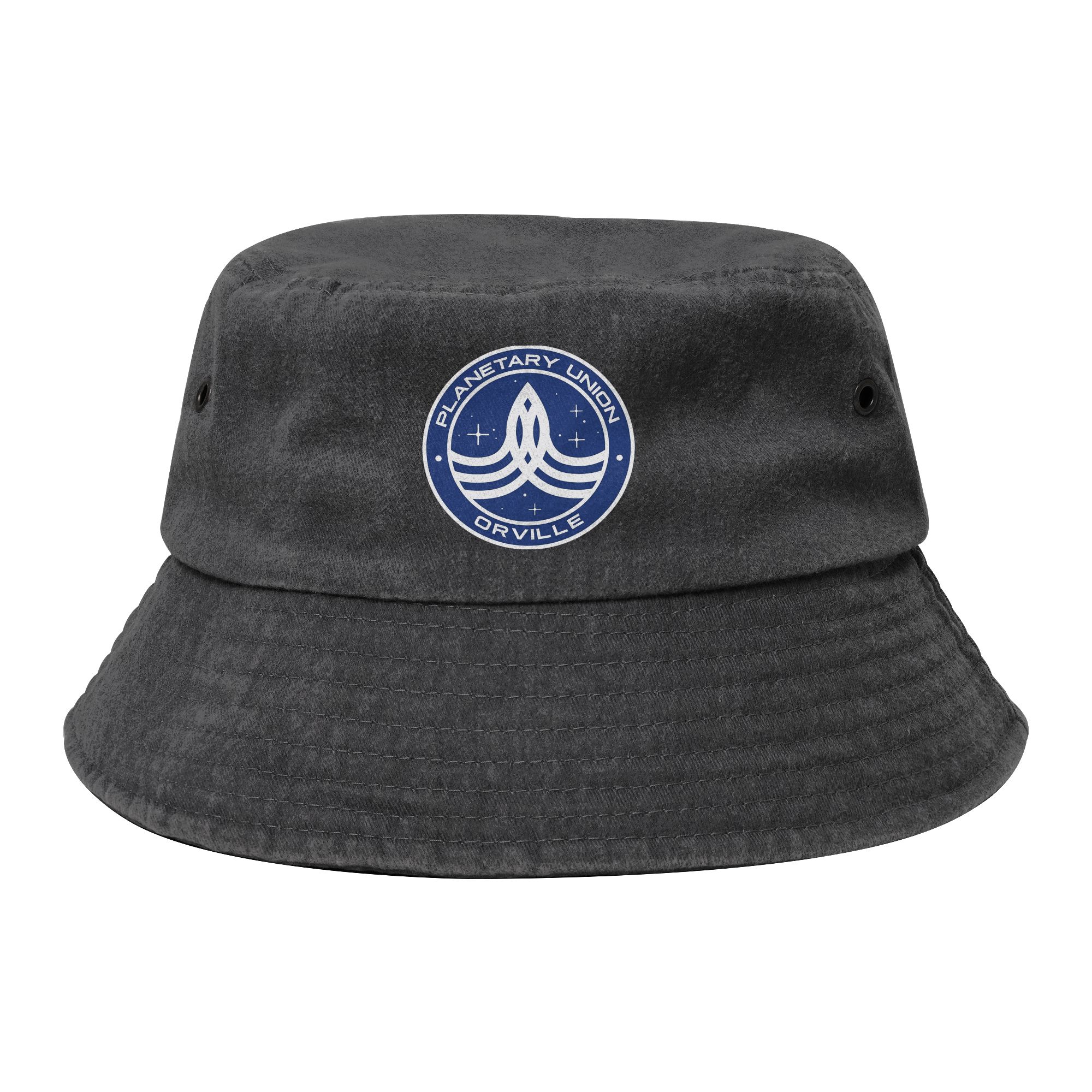 Outdoor Camping Ideas - Unisex Distressed Denim Bucket Hat Starship