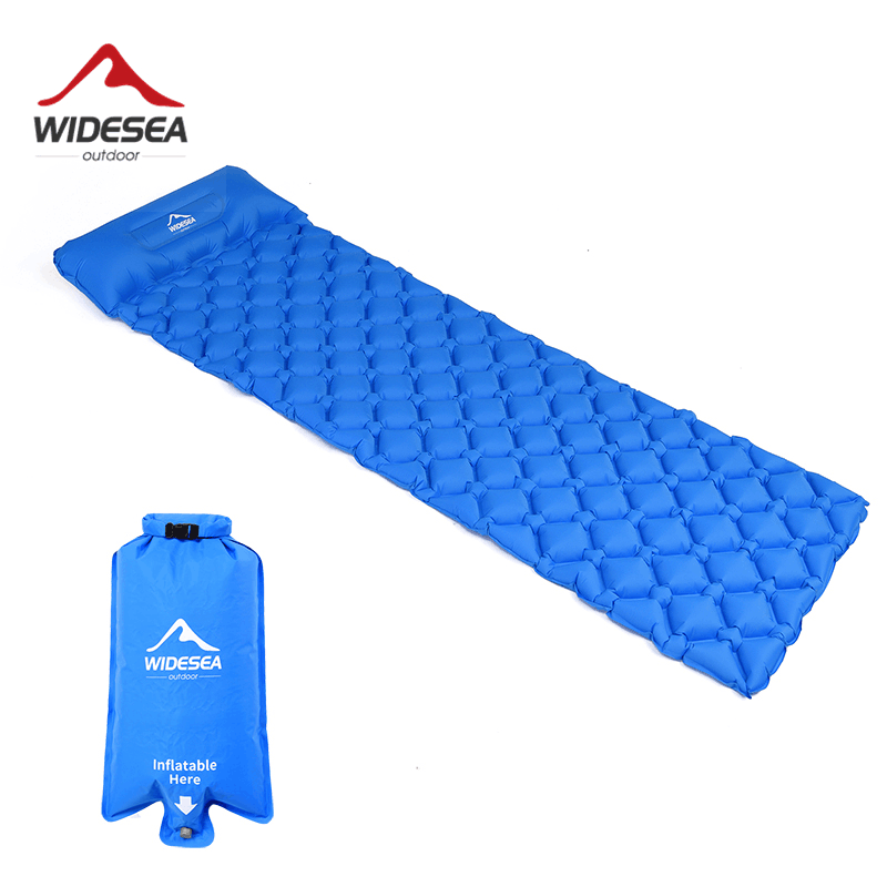 Camp Pillow Compressible - Widesea Camping Sleeping Pad Inflatable Air