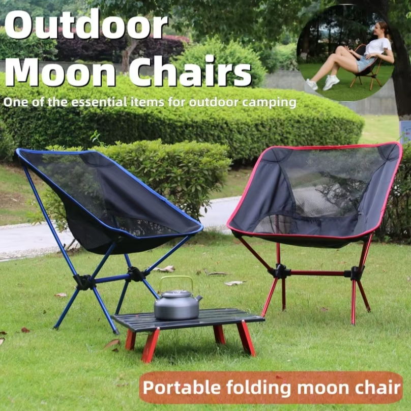 Outdoor Camping Chairs Folding - Portable outdoor folding chair, ultra-light camping
