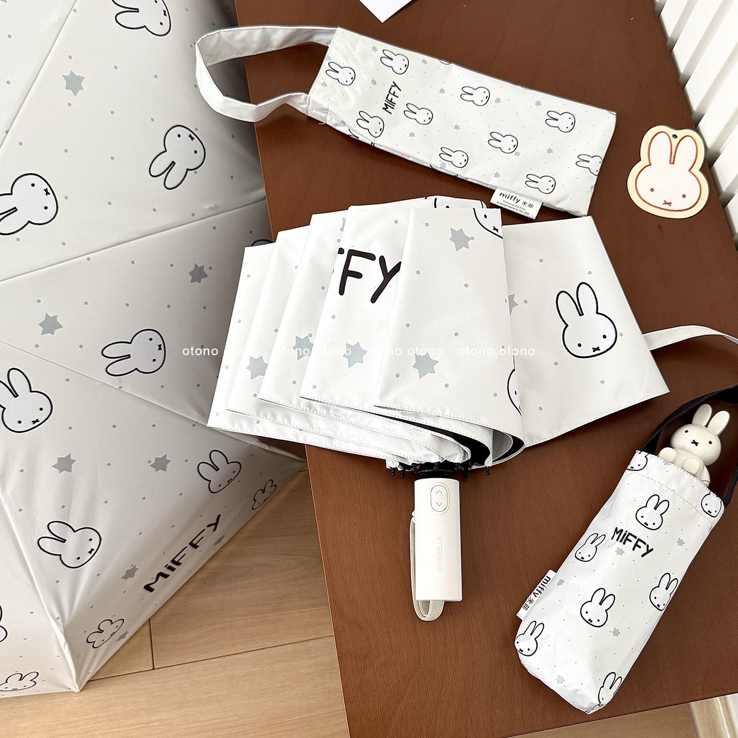 Outdoor Camping Japan - Lovable Kawaii Miffy Umbrella Woman Fold