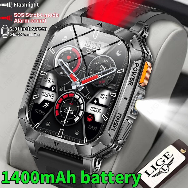 Outdoor Camping Japan - 2026 New Men Outdoor Smart Watch