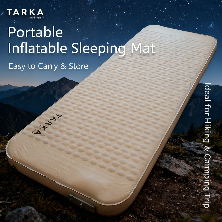 Outdoor Camping Inflatable Tent - TARKA Must-Have Camping Air Mattress Self-Inflating