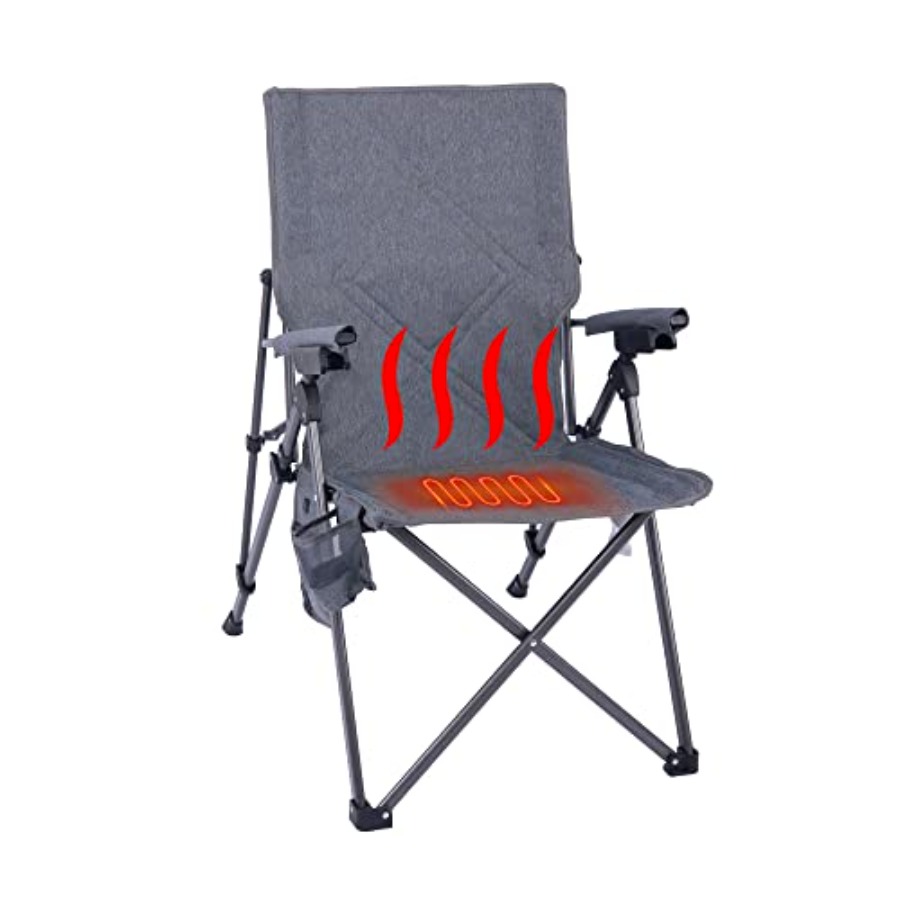Outdoor Camping Chairs - Outdoor Reclining Camping Chairs Adjustable 3