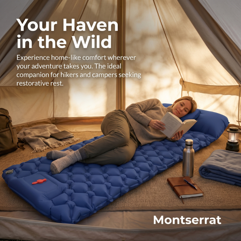 Camp Pillow Compressible - With Pillows Ultralight Inflatable Sleeping Pad