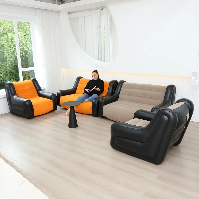 Air Mattress Inflatable Sofa D - Outdoor Camping Inflatable Tent ulasan dan harga