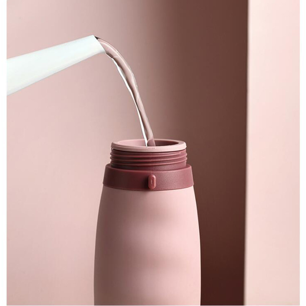600Ml Portable Water Bottle Si - Collapsible Water Bottle ulasan dan harga