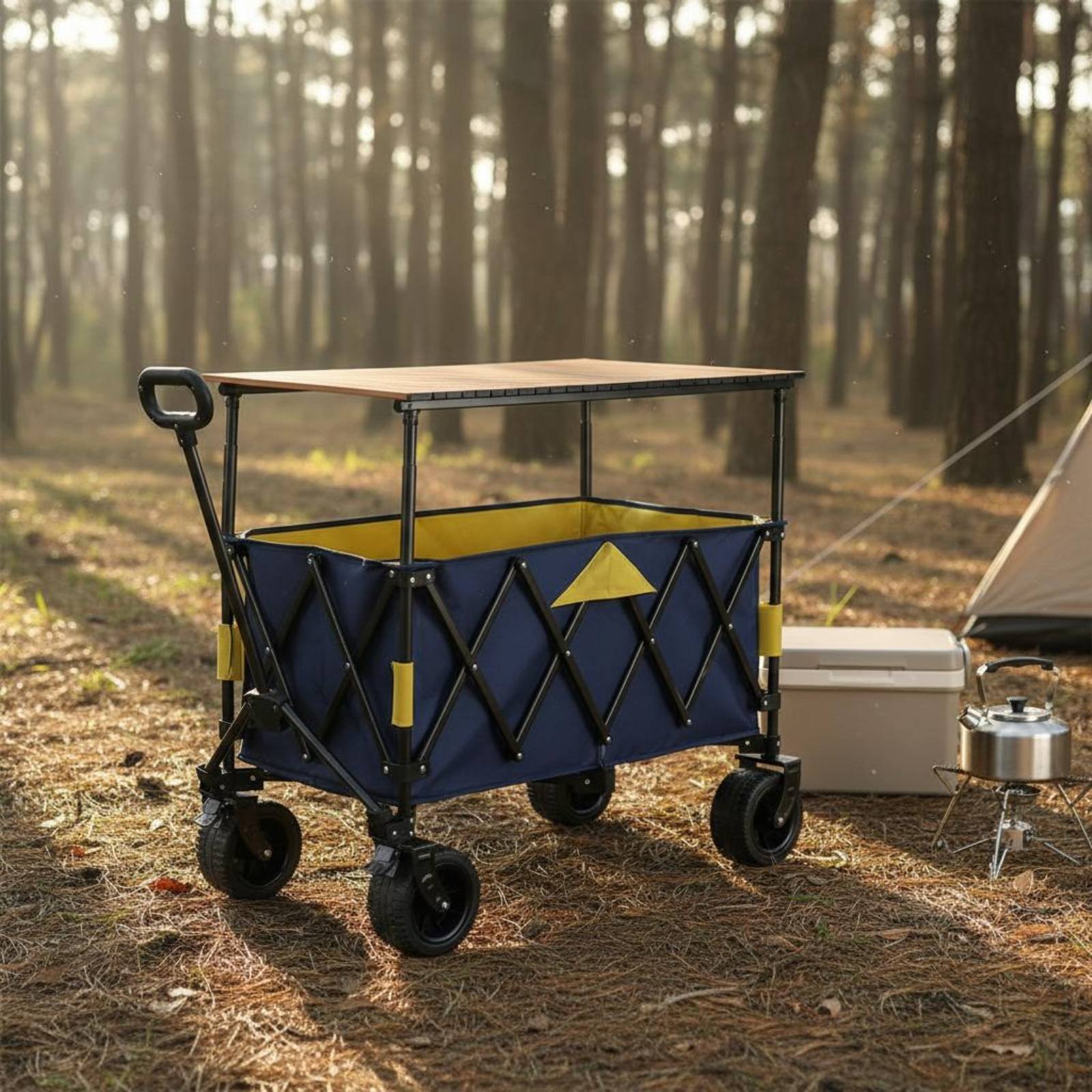 Foldable Camping Wagon Portabl - Jinli Outdoor Camping ulasan dan harga