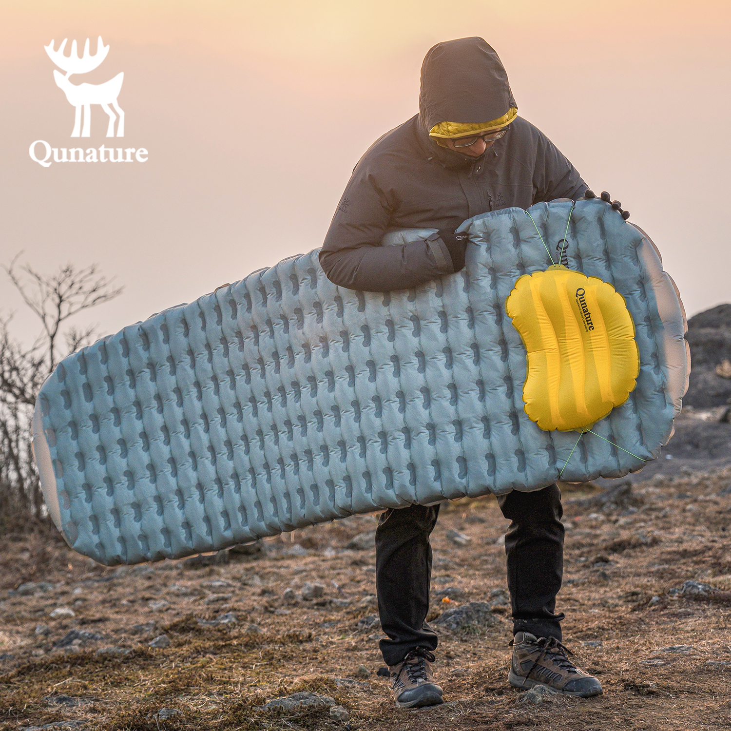 Qunature 3Pcs/set Outdoor Camp - Camp Pillow Compressible ulasan dan harga