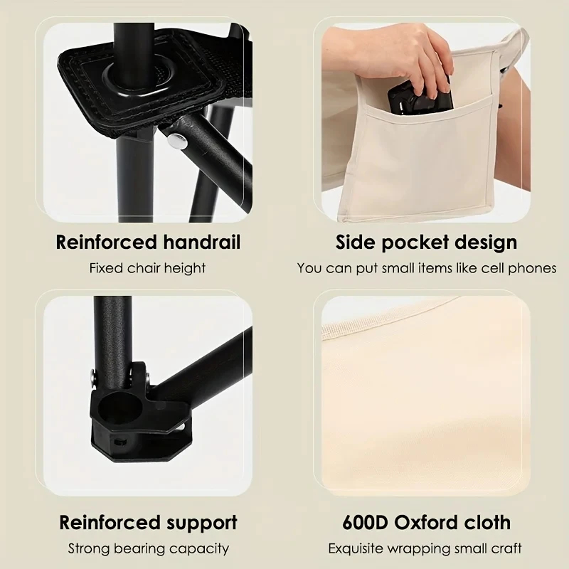 Portable Camping Chair, Foldab - Outdoor Camping Chairs Folding ulasan dan harga