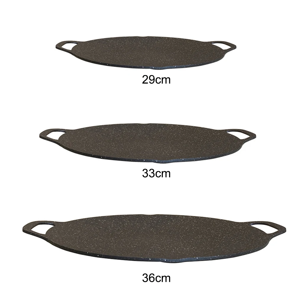 Round Baking Dishes Pans Non-s - Outdoor Camping Griddle ulasan dan harga