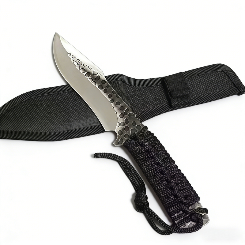 Fixed Blade Knife with Paracor - Jinli Outdoor Camping ulasan dan harga