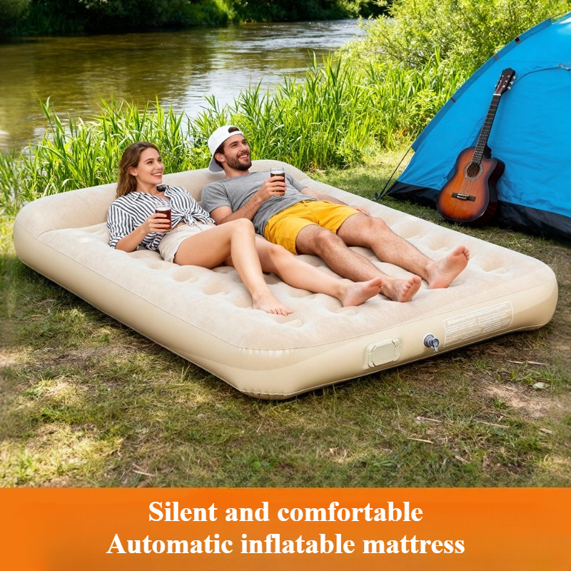 Automatic Inflatable Mattress  - Camp Pillow Compressible ulasan dan harga