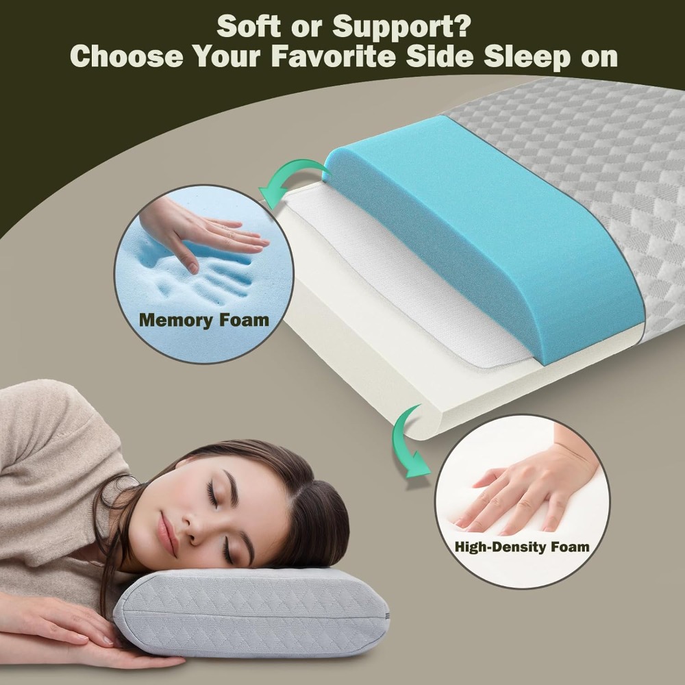 Memory Foam Travel Pillow, Por - Camp Pillow Compressible ulasan dan harga