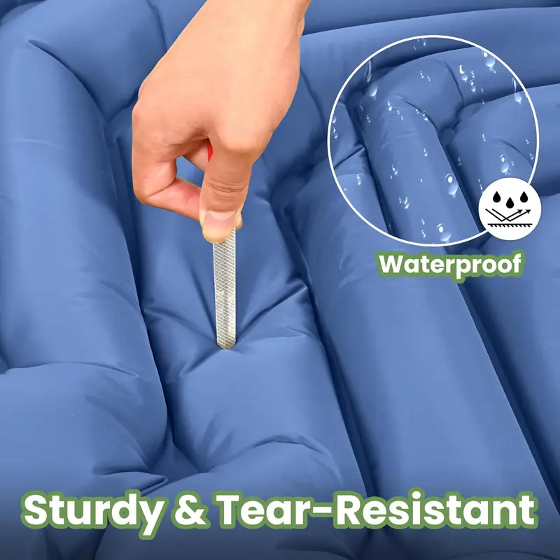 Outdoor Camping Inflatable Mat - Camp Pillow Compressible ulasan dan harga