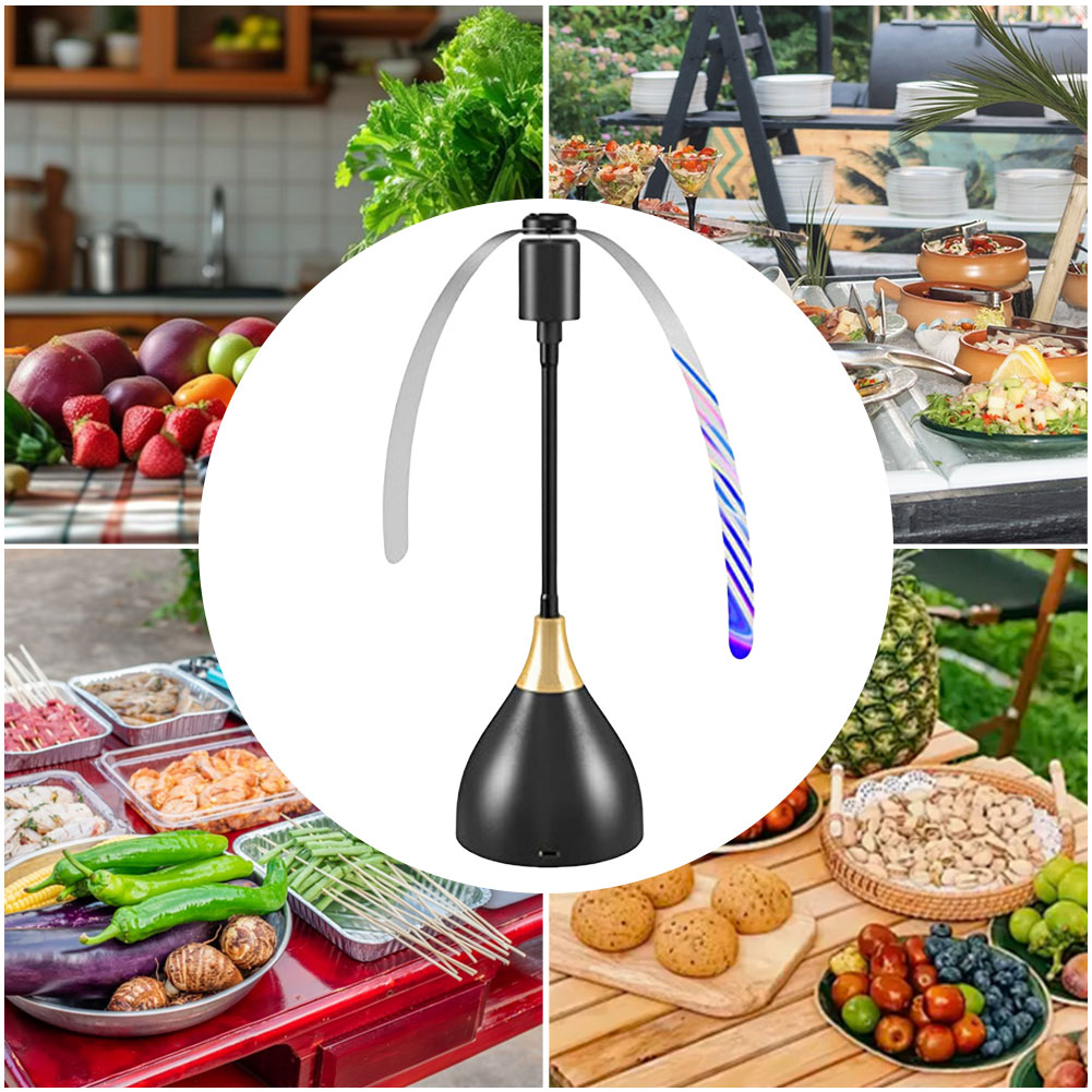 1/2PCS Fly Repeller Table Fan  - Outdoor Camping Ventilator ulasan dan harga