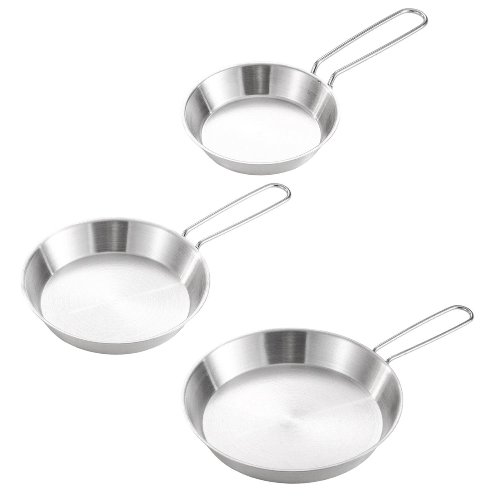 Stainless Steel Camping Fry Pa - Outdoor Camping Griddle ulasan dan harga