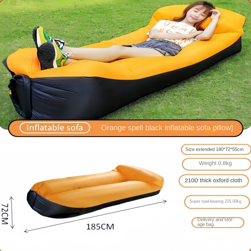 Outdoor Inflatable Sofa, Lazy  - Outdoor Camping Chairs Folding ulasan dan harga