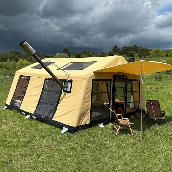 Large Outdoor Camping Waterpro - Outdoor Camping Inflatable Tent ulasan dan harga