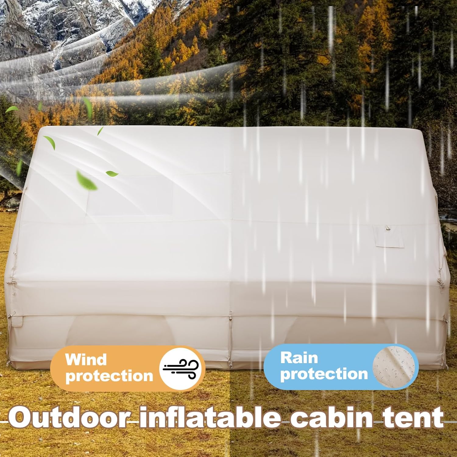 6-8 Person Inflatable Camping  - Outdoor Camping Inflatable Tent ulasan dan harga