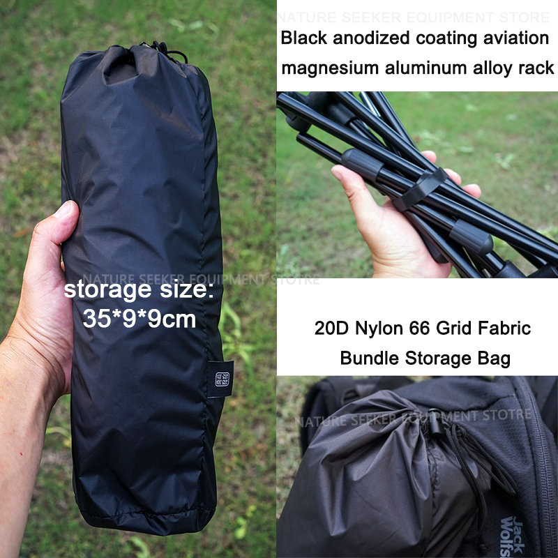 650g Ultralight Folding Campin - Outdoor Camping Chairs Folding ulasan dan harga