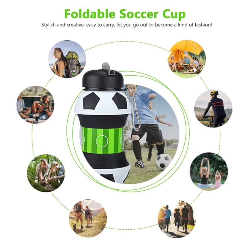 550ml Silicone Collapsible Wat - Collapsible Water Bottle ulasan dan harga
