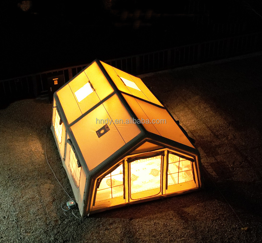 17.2  Large Luxury Waterproof  - Outdoor Camping Inflatable Tent ulasan dan harga