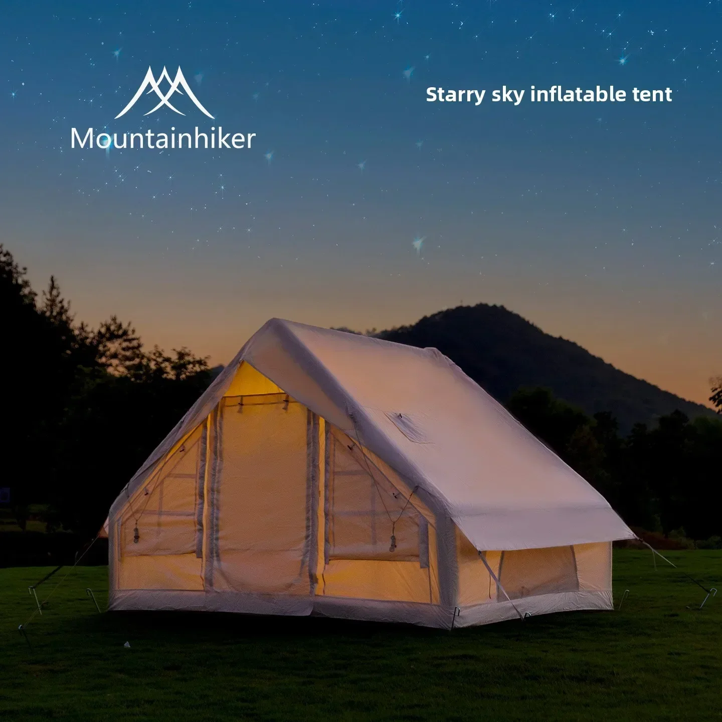 MOUNTAINHIKER Extra Large Infl - Outdoor Camping Inflatable Tent ulasan dan harga