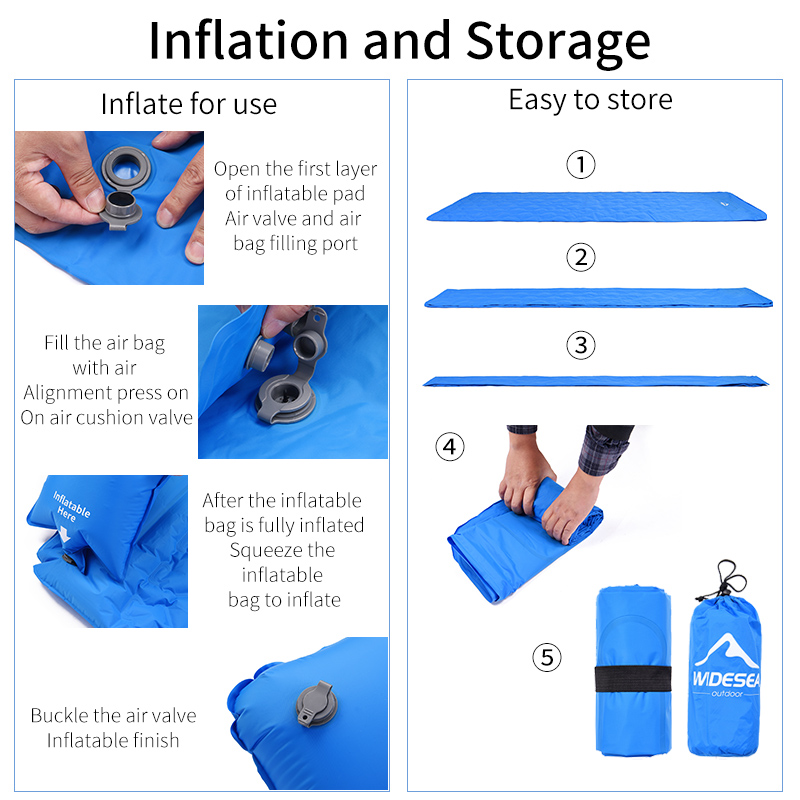 Widesea Camping Sleeping Pad I - Camp Pillow Compressible ulasan dan harga