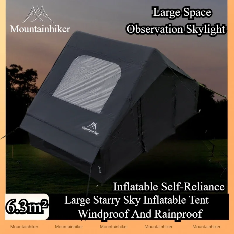 MOUNTAINHIKER 6.3㎡ Extra Large - Outdoor Camping Inflatable Tent ulasan dan harga