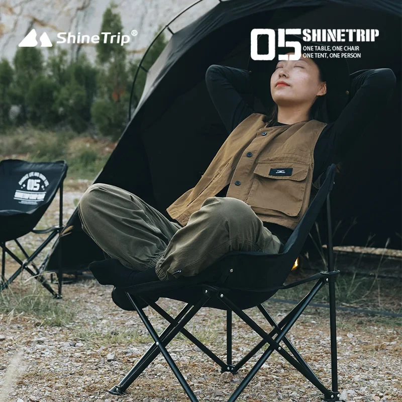ShineTrip Outdoor Folding Chai - Outdoor Camping Chairs Folding ulasan dan harga