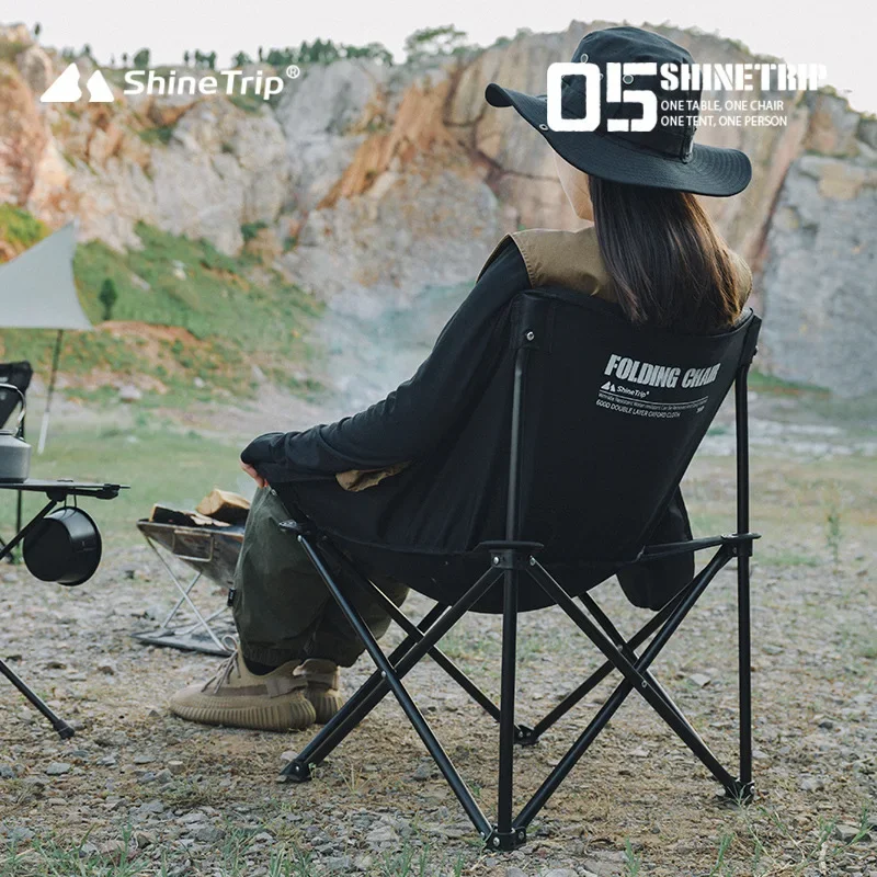 ShineTrip Outdoor Folding Chai - Outdoor Camping Chairs Folding ulasan dan harga