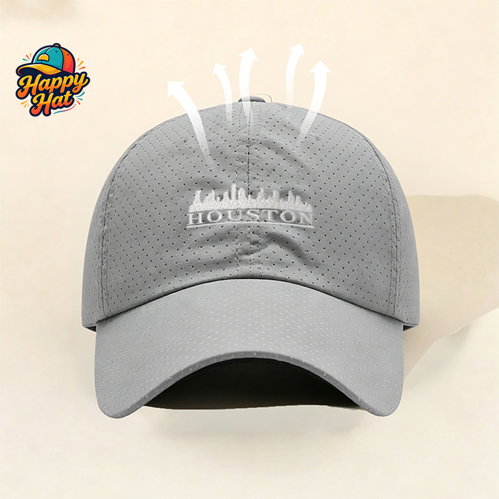 1PC Houston Skyline Embroidere - Outdoor Camping Ideas ulasan dan harga