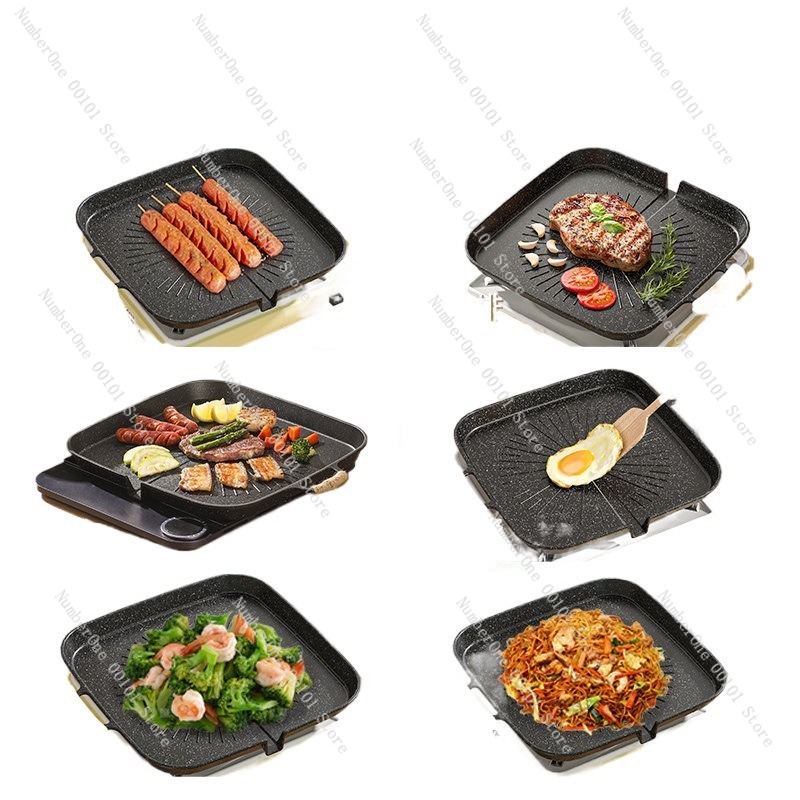 Outdoor Maifan Stone BBQ Grill - Outdoor Camping Griddle ulasan dan harga