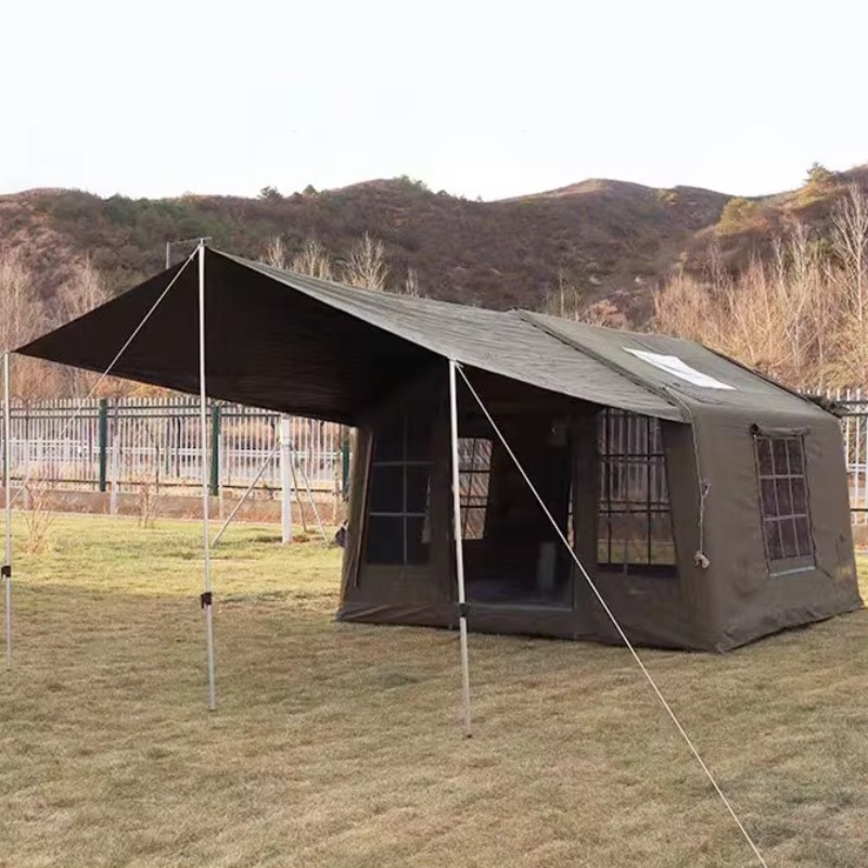 2026 9.0 Green Air Tent For 4- - Outdoor Camping Inflatable Tent ulasan dan harga