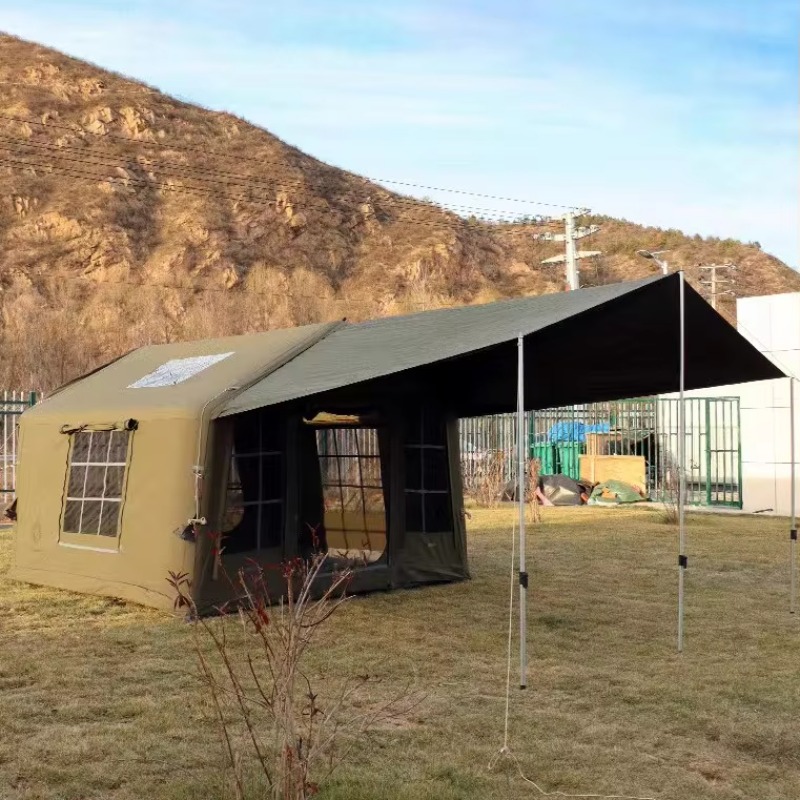 2026 9.0 Green Air Tent For 4- - Outdoor Camping Inflatable Tent ulasan dan harga