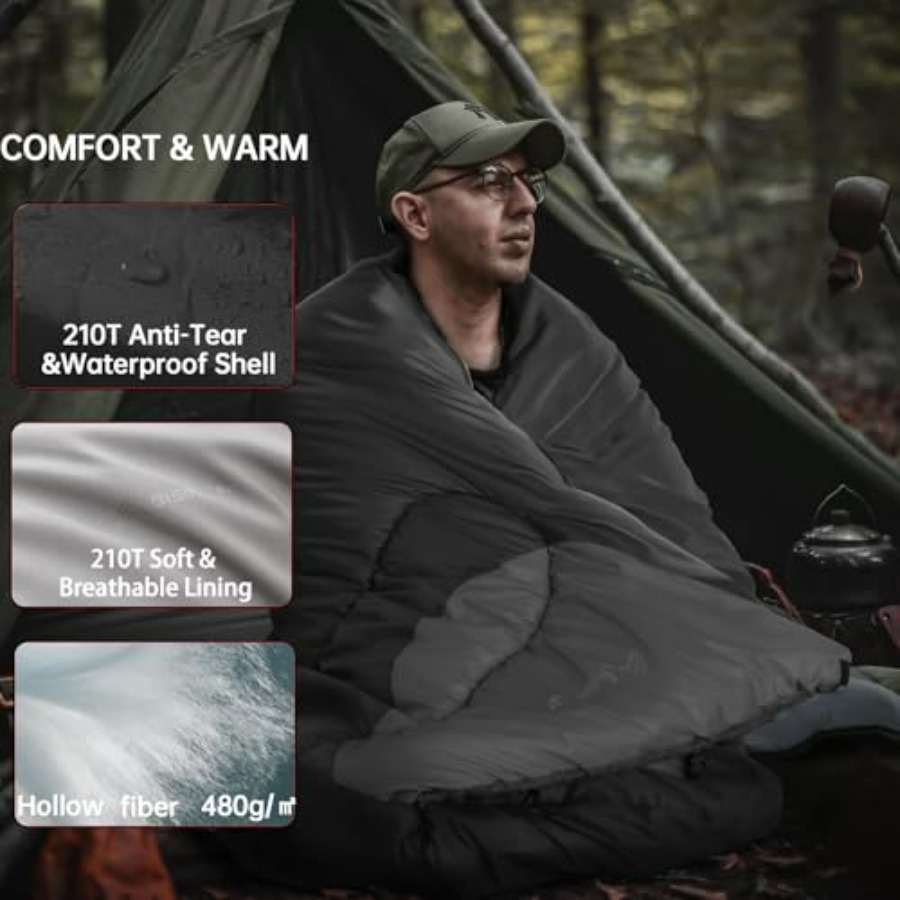 Winter camping sleeping bag fo - Camp Pillow Compressible ulasan dan harga