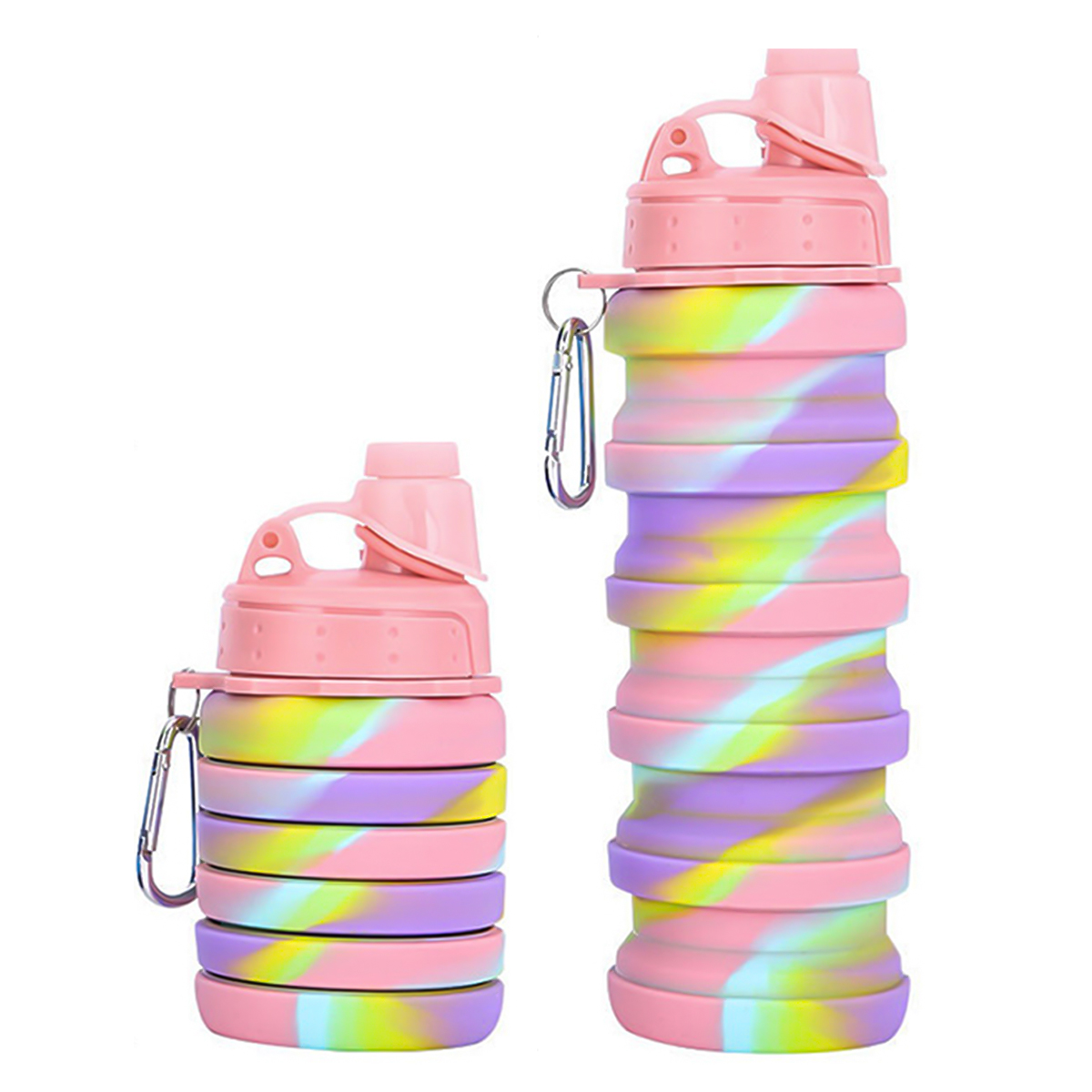 Leeseph Silicone Collapsible W - Collapsible Water Bottle ulasan dan harga