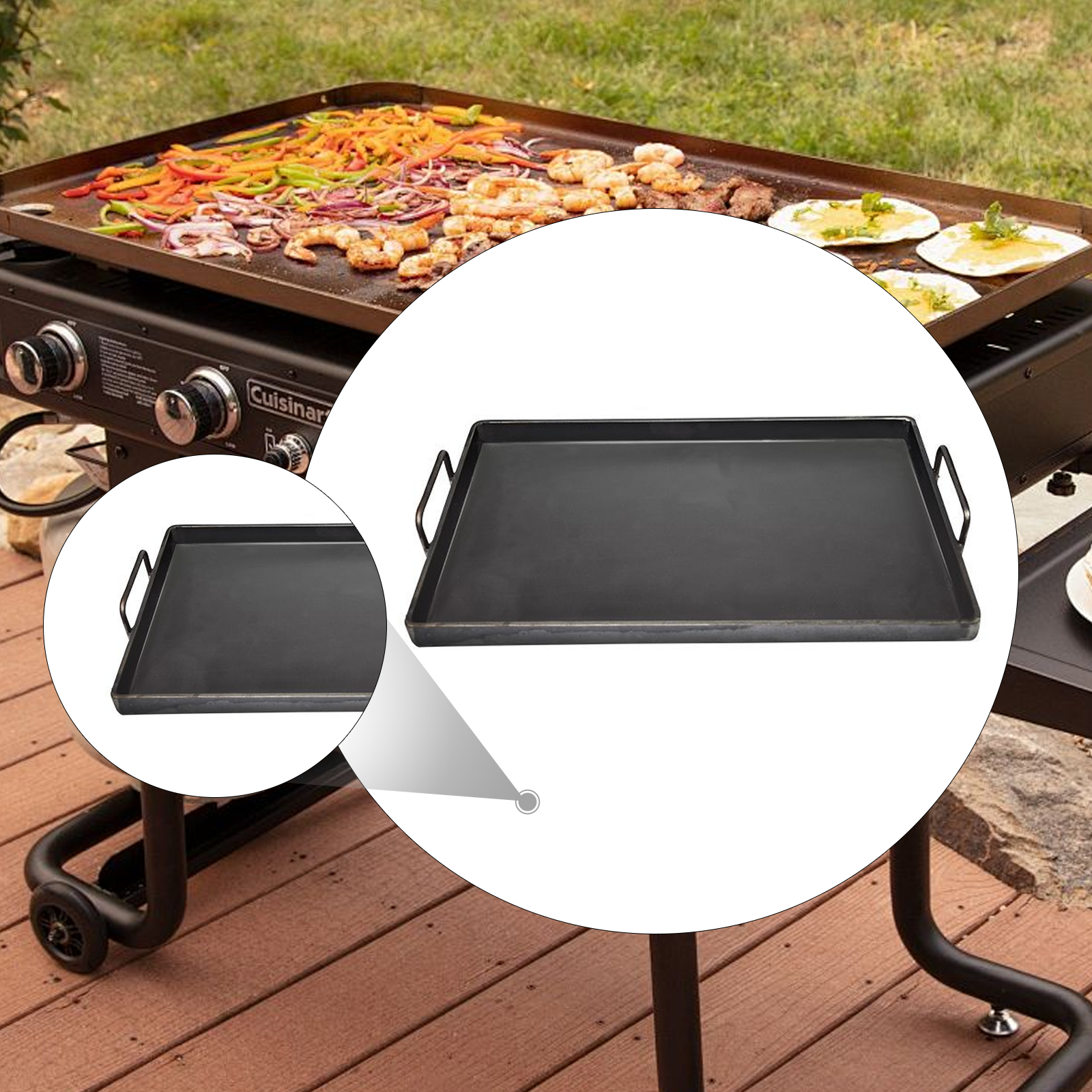 Portable Camping Griddle Plate - Outdoor Camping Griddle ulasan dan harga