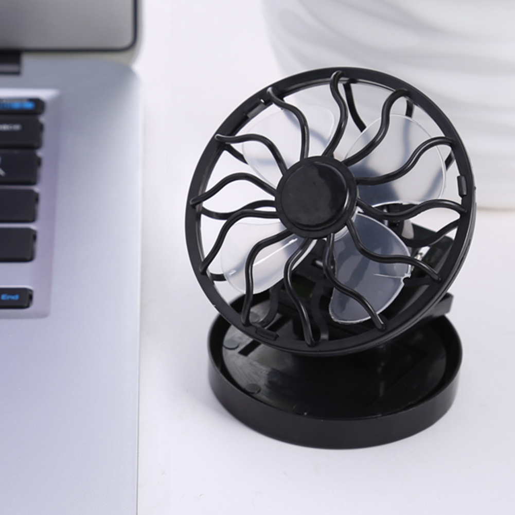Mini Clip-on Solar Energy Fan  - Outdoor Camping Ventilator ulasan dan harga