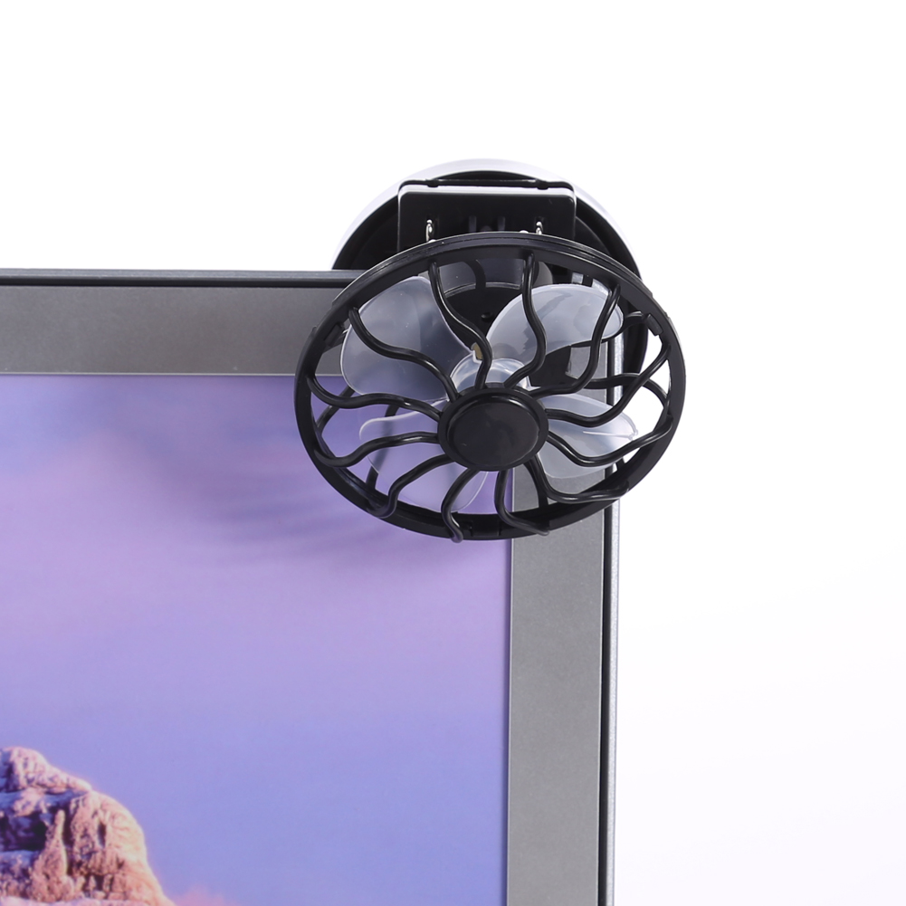 Mini Clip-on Solar Energy Fan  - Outdoor Camping Ventilator ulasan dan harga