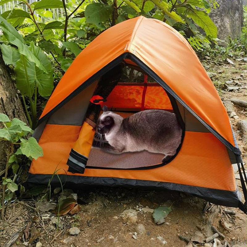 Cat Tent House Small Outdoor H - Outdoor Camping Dog Bed ulasan dan harga