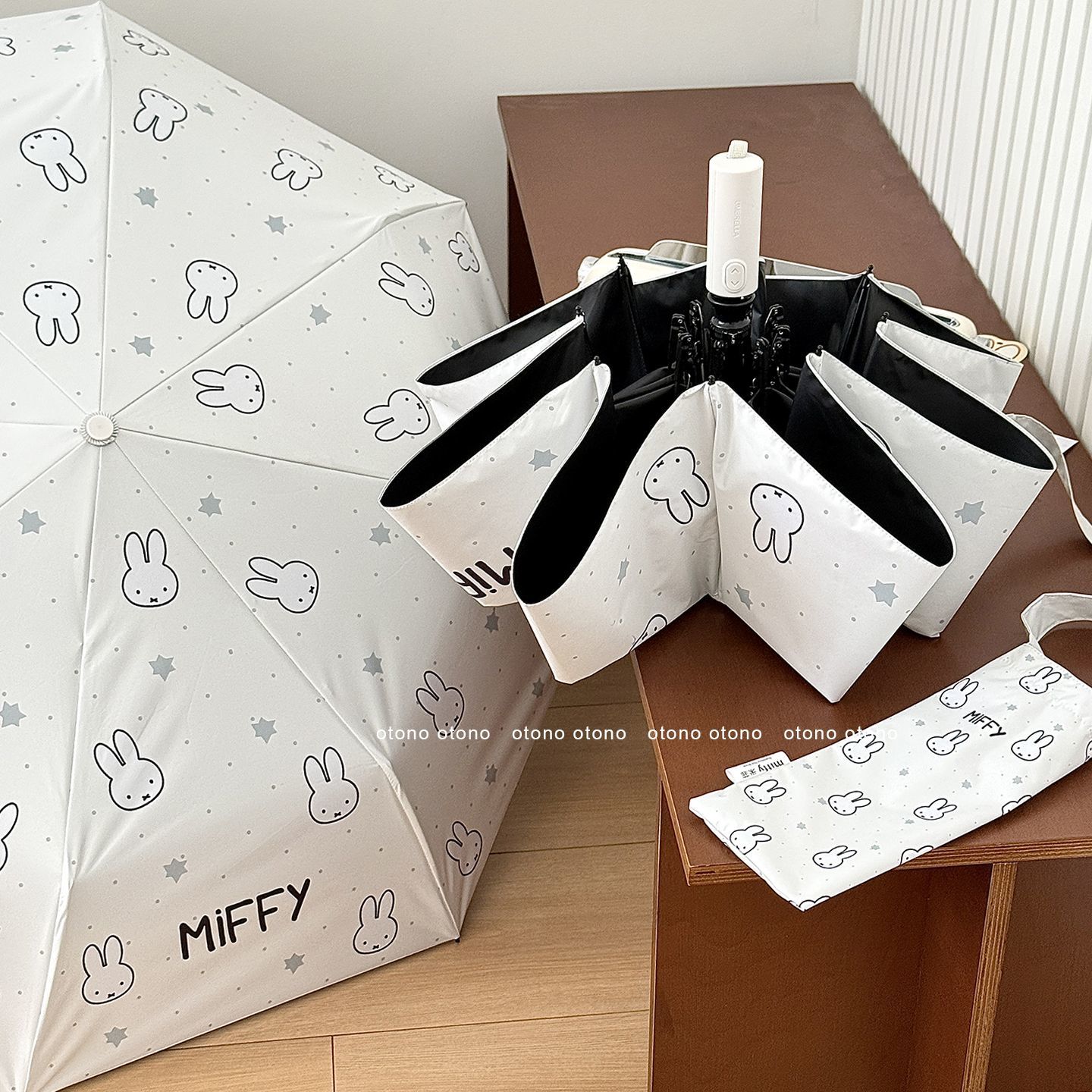 Lovable Kawaii Miffy Umbrella  - Outdoor Camping Japan ulasan dan harga