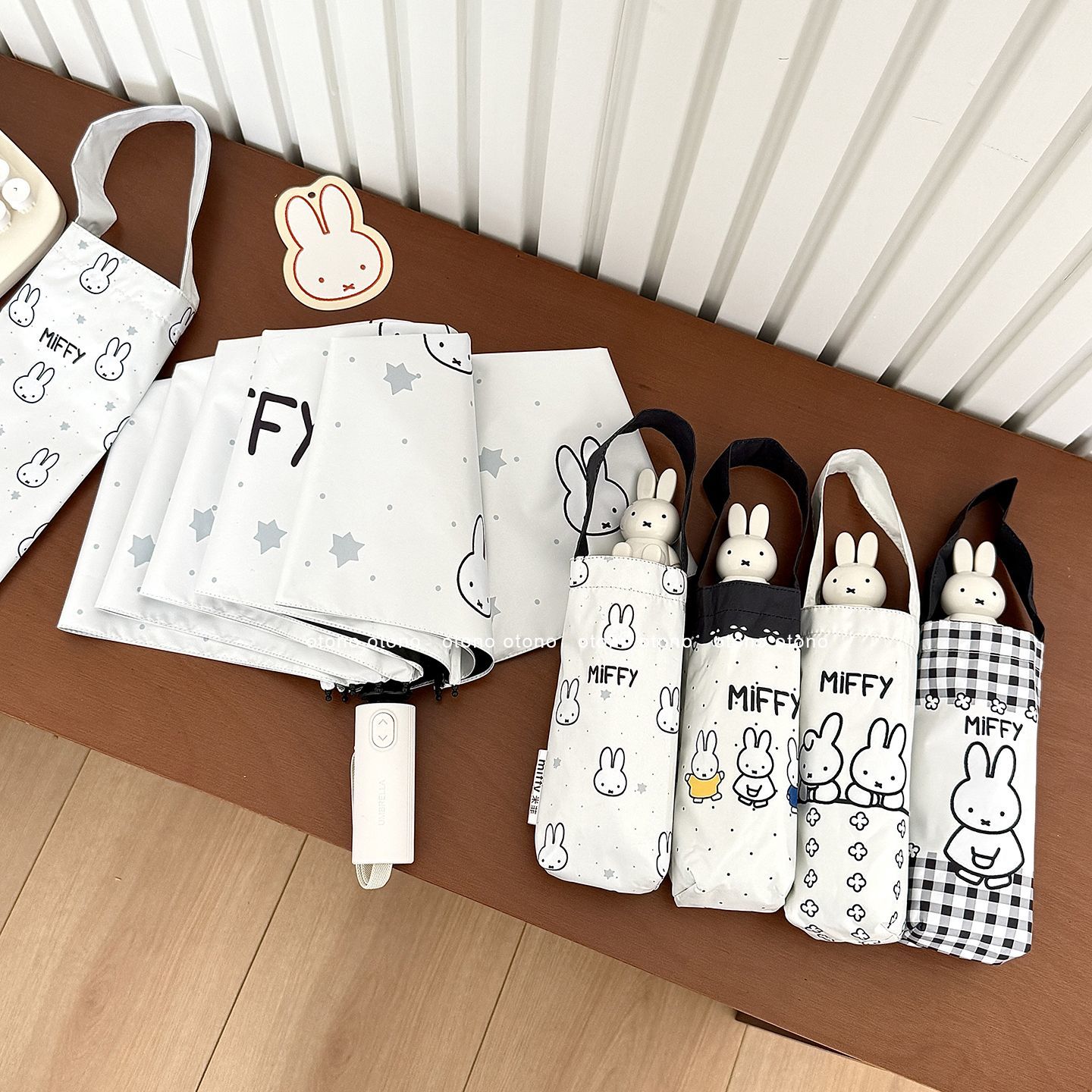 Lovable Kawaii Miffy Umbrella  - Outdoor Camping Japan ulasan dan harga