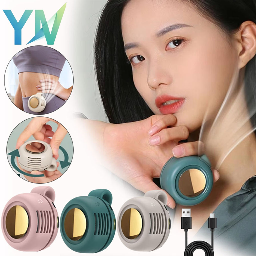 USB Mini Portable Fan Bladeles - Outdoor Camping Ventilator ulasan dan harga