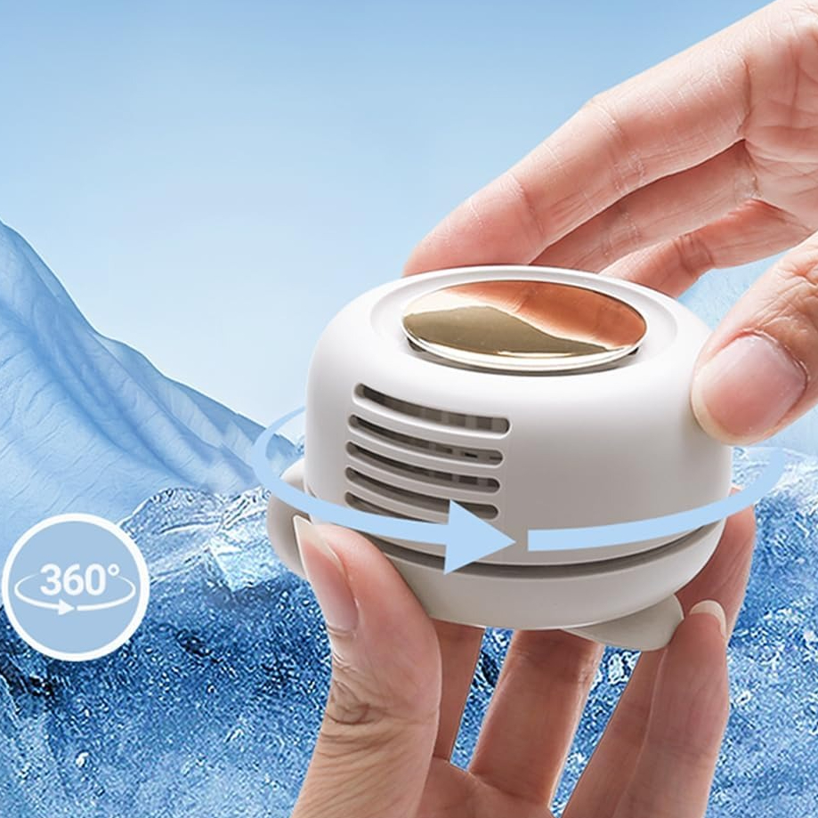 USB Mini Portable Fan Bladeles - Outdoor Camping Ventilator ulasan dan harga